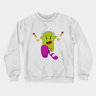 Ice spray Skier Ski Crewneck Sweatshirt